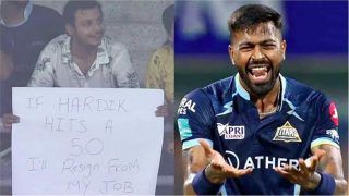 'Left Job or NOT?' - Hardik's 'Resign Job' Fan Hilariously TROLLED After GT Skipper Hits Fifty
