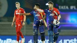 Cricket news ipl 2022 dc vs pbks delhi capitals creates history winning with most balls to spare chasing a 100 total record 5349311