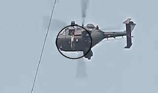 Man Falls Off Helicopter While Being Rescued From Deoghar Ropeway Accident, Video Emerges