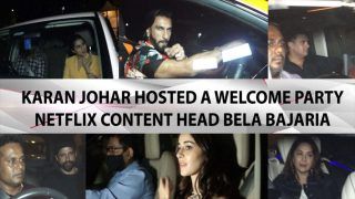 Karan Johar Hosts A Dinner Party For Netflix Head Bela Bajaria, Alia Bhatt, Kriti Sanon, Ranveer Singh, Sara Ali Khan Spotted