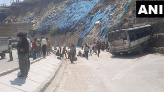 Driver Killed, 34 Injured After HRTC Bus Meets With Accident on Chandigarh-Manali Highway