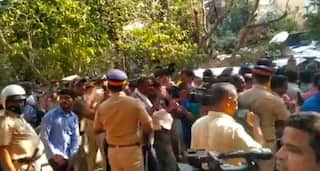 Mumbai: MSRTC Workers Protest Outside Sharad Pawar's Residence, Detained