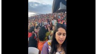 Hundreds Perform Aarti Devoted to Swami Narayan Bhagwan at Sydney Opera House | WATCH