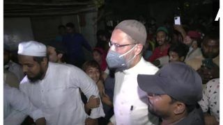 AIMIM chief Asaduddin Owaisi reaches Jahangirpuri