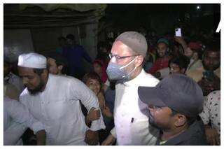 AIMIM chief Asaduddin Owaisi reaches Jahangirpuri