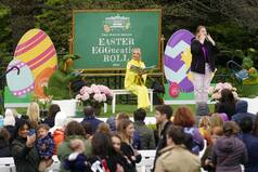 Joe Biden, Wife Jill, Kick-Off First White House Easter Egg Roll Since 2019