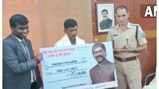Pannalal, Who Helped Save Lives During Deoghar Ropeway Incident, Awarded Rs 1 Lakh by CM Hemant Soren