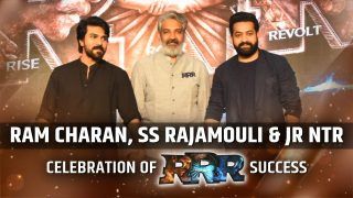 Video: This is How SS Rajamouli, Jr NTR, Ram Charan, Aamir Khan And Karan Johar Celebrated RRR's Success