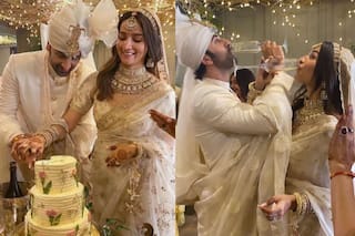 मिसेज कपूर बनीं आलिया भट्ट, पति रणबीर के साथ काटा केक और छलकाए जाम, देखें कपल की Cute Pictures