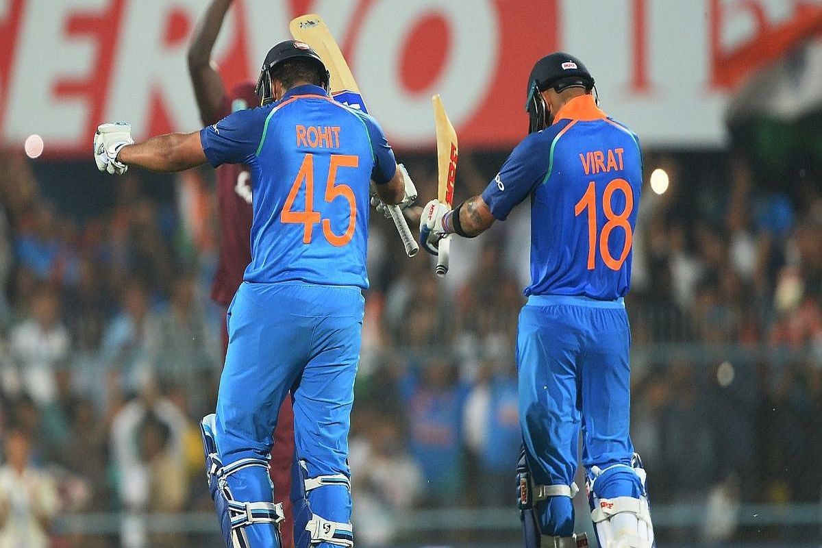 Here's Why Rohit Sharma Wears Jersey Number 45