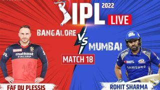 Highlights | IPL 2022, RCB vs MI, Match 18: Anuj Rawat Guide Royal Challengers Bangalore to a 7-Wicket Victory Over Mumbai Indians