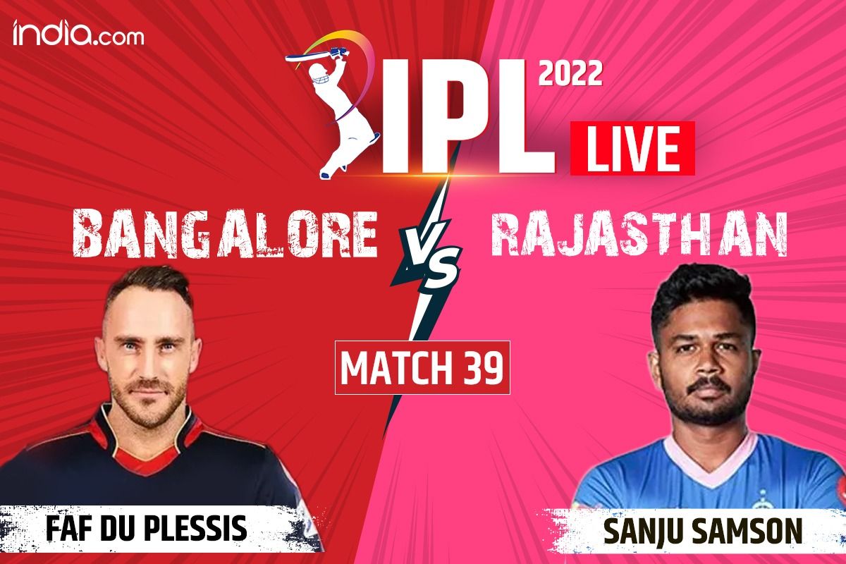 Highlights IPL RCB 115 (19.3) vs RR 144/8 (20) Score and Match Updates Sen Parag Royal Challengers Bangalore vs Rajasthan Royals Hotstar