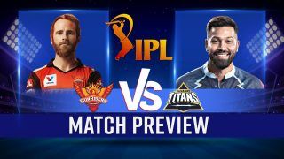IPL 2022 Sunrisers Hyderabad Vs Gujarat Titans, April 11: Possible Playing XI, Pitch Report And Weather Forecast