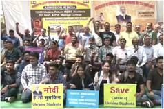 Ukraine Returned Students Gather At Delhi's Jantar Mantar, Demand Admission To Indian Institutions