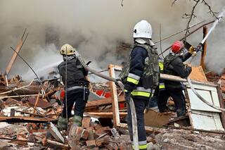 Missiles Hit Airfield in Ukraine's Oleksandriia as Russia Targets Ukranian Airports