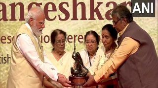 पीएम मोदी को मिला पहला लता दीनानाथ मंगेशकर पुरस्कार, देशवासियों को किया समर्पित