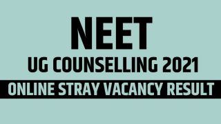 NEET UG Counselling 2021: Online Stray Vacancy Result to be Announced Today on mcc.nic.in; Check Direct Link and Other Deets Inside