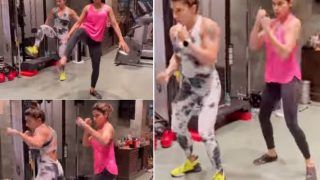 Shamita Shetty’s Cardio Kickboxing Video Will Make You Hit The Gym Right Away | See Video