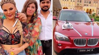 Rakhi Sawant Receives BMW X1 Worth Rs 40 Lakh as Gift After She Confessed Can't Afford Like Salman Khan