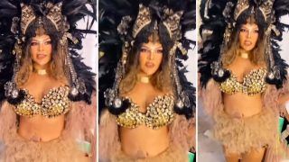 Rakhi Sawant in Bizarre Tribal Avatar Promotes New Song ‘Mere Warga’, Netizens Troll With Witty Comments!