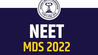NEET MDS 2022 Admit Card to Release Today: Check Official Website, Steps to Download Here