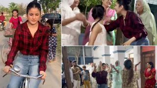 Shehnaaz Gill Rides Bicycle, Dances With Family in New Vlog From Her Village Tour- Watch