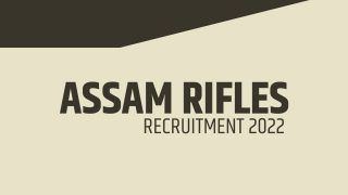 Assam Rifles Recruitment 2022: Apply For 1484 Posts on assamrifles.gov.in; Check Age Limit, Other Details Here
