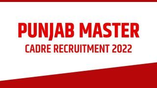 Punjab Master Cadre Recruitment 2022: Registration Last Date Extended Till May 5. Apply For 4161 Posts at educationrecruitmentboard.com