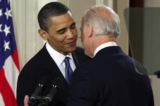 Biden-Obama: White House Reunion to Celebrate Health Law