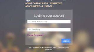 Odisha Board Releases Class 10 Admit Card 2022, Direct Link Here | Download Now