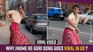 A Man Dressed in Kurta and Skirt Dances on Jhume Re Gori Song | Watch Video