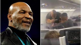 Boxing Legend Mike Tyson Loses His Cool, Punches Passenger on Plane After He Pesters Him | Watch