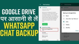 Tutorial: How To Back Up WhatsApp Chats Securely On Google Drive, Checkout Video