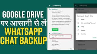 Tutorial: How To Back Up WhatsApp Chats Securely On Google Drive, Checkout Video