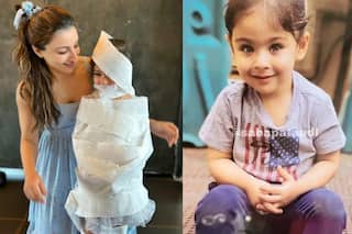 टॉयलेट पेपर से लपेटकर बेटी इनाया के साथ ये क्या कर रही हैं Soha Ali Khan? जानिए पूरा माजरा