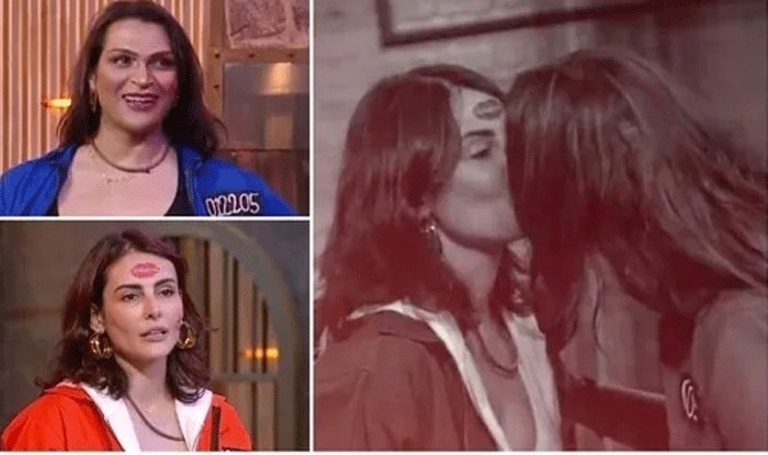 'लॉक अप': सायशा शिंदे, मंदाना करीमी के लिप लॉक मोमेंट ने शो की टीआरपी बढ़ाई, टीवी के सामने से हटते नहीं लोग?