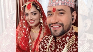 यूपी... बिहार नहीं... निरहुआ और आम्रपाली दुबे ने नेपाल में की 'शादी', मंडप में किया रोमांस...Viral Video