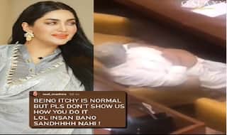 पाकिस्तान के खुजली मंत्री: पेट खुजाने का वीडियो हुआ वायरल, एक्ट्रेस मथिरा ने उड़ाया मजाक-इंसान बनो, सांड नहीं, देखें Video