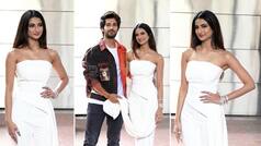 Palak Tiwari Slays In A White Bodycon Gown During Her Song Launch 'Mangta Hai Kya' - Watch Viral Video