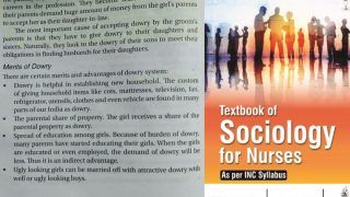 'Ugly Girls Can Be Married Off': Indian Nursing Council Condemns Viral Sociology Textbook Listing 'Merits of Dowry'