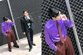 BTS ARMY Fumes in Anger After Fan Shares V's Smoking Pic From Grammys 2022, See Reactions