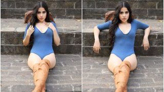 Urfi Javed Gives Fashion a Twist, Wears Sexy Bodysuit With Long Boots to Raise Temperatures - PICS