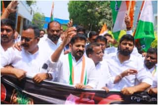 सरकार के खिलाफ प्रदर्शन करने जा रहे थे तेलंगाना के कांग्रेस अध्यक्ष, कार्यकर्ताओं सहित पहले ही हिरासत में लिए गए