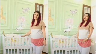 Debina Bonnerjee And Gurmeet Choudhary’s Nursery For Baby Daughter is Filled With Murals of Trees, Plants And a Futuristic Cot | Watch Video
