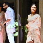 Kareena Kapoor Stuns in a Pink Manish Malhotra Saree at Ranbir-Alia Wedding - See Pics