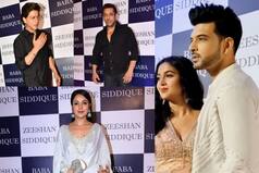 SRK, Salman, Shehnaaz, TejRan Among Others Glam Up For Baba Siddique's Iftar Party - Watch Viral Videos