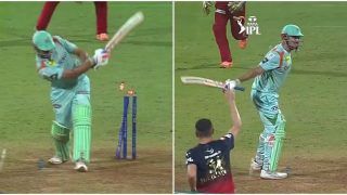 WATCH: Lucknow Super Giants' (LSG) Marcus Stoinis Fumes During Match Against Royal Challengers Bangalore (RCB) as Josh Hazlewood Castles Him