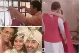 Karan Johar Dances on 'Radha', Alia-Ranbir Groove to 'Chaiyyan Chaiyyan' in Viral Videos From Mehendi- Watch