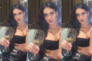 Nysa Wears Sexy Black Bralette With Hot Leather Pants on Her Birthday, Fan Says 'Bahot Sundar Ho'