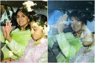 Ranbir - Alia's Mehendi: Neetu, Kareena, Karisma And Ladkewale Arrive, Greet Paps With 'Namaste'     PICS